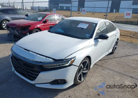 2021 Honda Accord Sport z USA, uszkodzony, nr VIN 1HGCV1F34MA115093